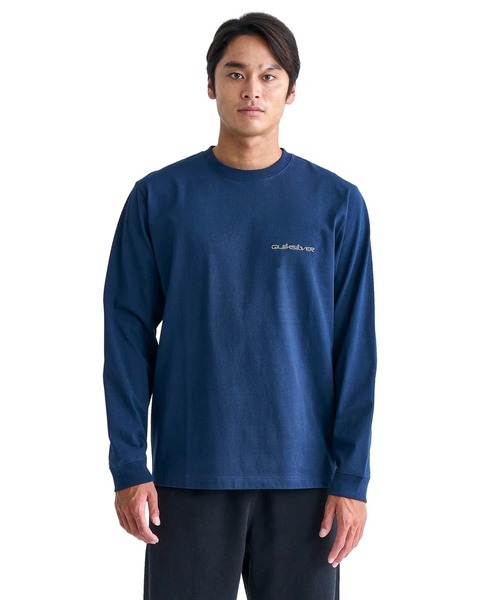 Quiksilver(クイックシルバー)の「CRAZY DAISY LT/クイックシルバーバックプリント長袖ロンT(Tシャツ/カットソー・メンズ・ネイビー/ブラック/ホワイト/ベージュ・LARGE/SMALL/MEDIUM/X-LARGE)」の8枚目の写真