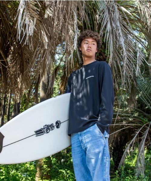 Quiksilver(クイックシルバー)の「CRAZY DAISY LT/クイックシルバーバックプリント長袖ロンT(Tシャツ/カットソー・メンズ・ネイビー/ブラック/ホワイト/ベージュ・LARGE/SMALL/MEDIUM/X-LARGE)」の13枚目の写真
