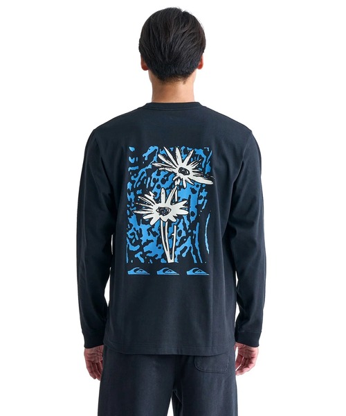 Quiksilver(クイックシルバー)の「CRAZY DAISY LT/クイックシルバーバックプリント長袖ロンT(Tシャツ/カットソー・メンズ・ネイビー/ブラック/ホワイト/ベージュ・LARGE/SMALL/MEDIUM/X-LARGE)」の12枚目の写真