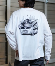 LURKING CLASS（ラーキングクラス）の「【ムラサキスポーツ限定】LURKING CLASS/ラーキングクラス ロンT/長袖Tシャツ バックプリント DUMPSTAR L/S TEE ST24HTM01（Tシャツ/カットソー）」