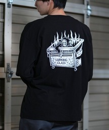【ムラサキスポーツ限定】LURKING CLASS/ラーキングクラス ロンT/長袖Tシャツ バックプリント DUMPSTAR L/S TEE ST24HTM01
