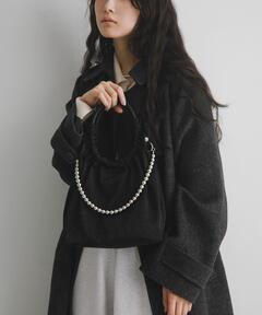 CHAIN MINI N/S TOTE ディープシーブルーキルト（トートバッグ