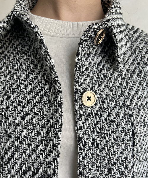 大人気完売品!! Chez toi 未使用 ツイードジャケット 大人気完売品!! Chez toi 未使用 ツイードジャケット