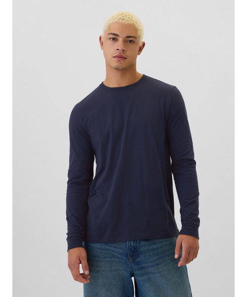 GAP（ギャップ）の「エブリディ ソフトクルーネックTシャツ 長袖