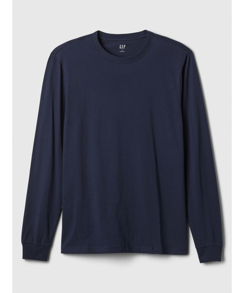 GAP（ギャップ）の「エブリディ ソフトクルーネックTシャツ 長袖（Tシャツ/カットソー・メンズ・ブラウン/ホワイト/ネイビー/ベージュ/ブラック・XS/S/M/L/XL）」の18枚目の写真