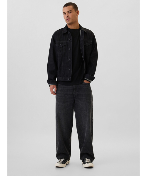 GAP（ギャップ）の「エブリディ ソフトクルーネックTシャツ 長袖（Tシャツ/カットソー・メンズ・ブラウン/ホワイト/ネイビー/ベージュ/ブラック・XS/S/M/L/XL）」の19枚目の写真