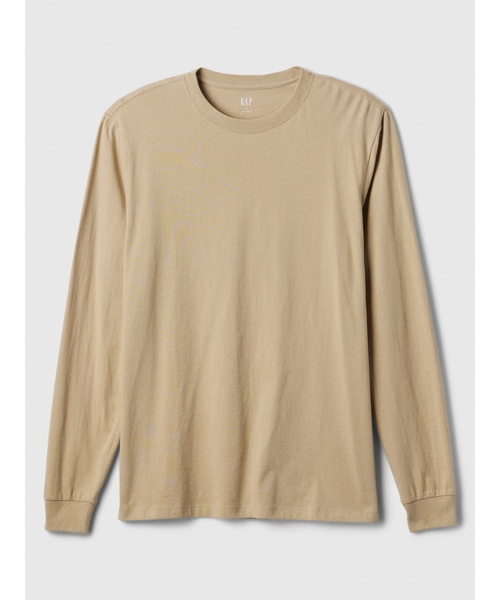 GAP（ギャップ）の「エブリディ ソフトクルーネックTシャツ 長袖（Tシャツ/カットソー・メンズ・ブラウン/ホワイト/ネイビー/ベージュ/ブラック・XS/S/M/L/XL）」の20枚目の写真