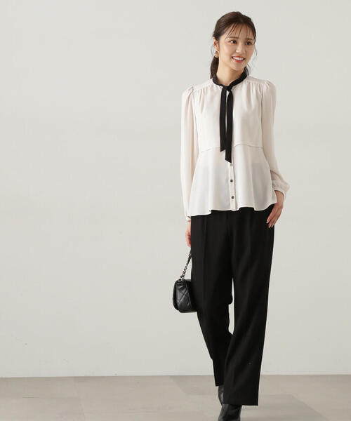 PROPORTION BODY DRESSING（プロポーションボディドレッシング）の「美脚パンツ / 1214230902（その他パンツ・レディース・ブラック/ピンク/オフホワイト・SMALL/MEDIUM）」の4枚目の写真