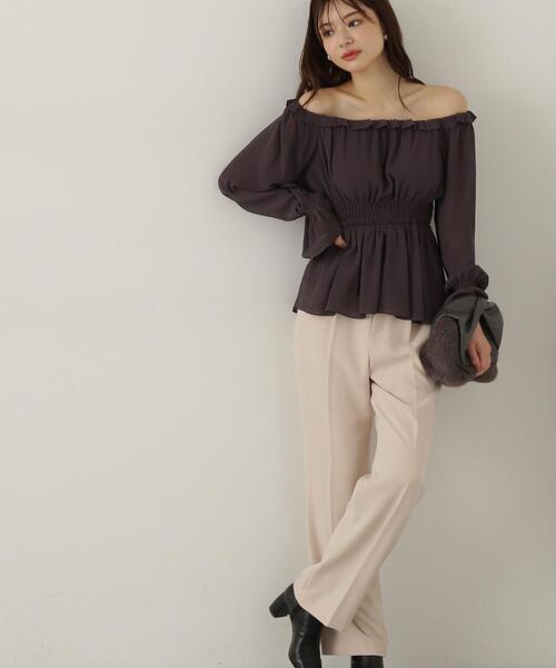 PROPORTION BODY DRESSING（プロポーションボディドレッシング）の「美脚パンツ / 1214230902（その他パンツ・レディース・ブラック/ピンク/オフホワイト・SMALL/MEDIUM）」の15枚目の写真