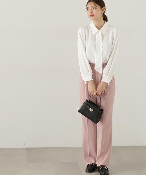 PROPORTION BODY DRESSING（プロポーションボディドレッシング）の「美脚パンツ / 1214230902（その他パンツ・レディース・ブラック/ピンク/オフホワイト・SMALL/MEDIUM）」の21枚目の写真