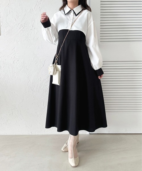 apres jour(アプレジュール)の「【apres jour mimi】Wカラーアソートショートシャツ【ZOZOTOWN限定アイテム】(シャツ/ブラウス・レディース・ブラック/ブラウン/オフホワイト/アイボリー/ボルドー・X-LARGE/フリー)」の13枚目の写真