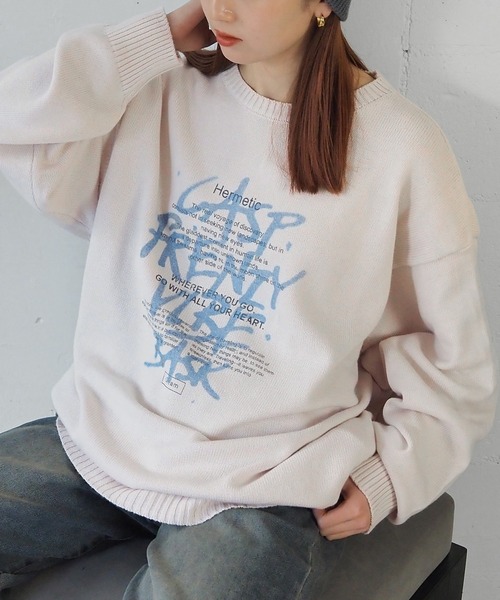 STONE  フルジップ フーディー セーター FREAK'S STORE パーカー FREAK'S STORE/フリークスストア