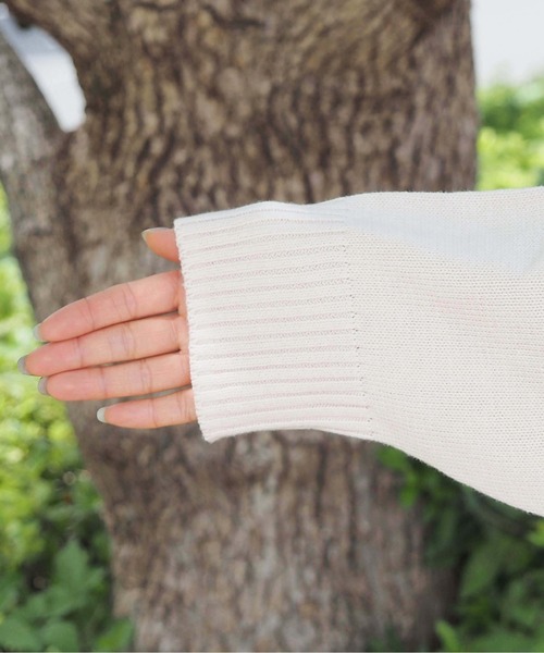 tiptop（ティップトップ）の「【2025AW新色登場】ストーンウォッシュロゴニットプルオーバー（ニット/セーター・レディース・ボルドー/アイボリー/ブラック/ブラック系その他2/ブラック系その他/ブルー系その他/ホワイト系その他/ホワイト系その他2/ブラック系その他3/イエロー系その他・FREE）」の21枚目の写真