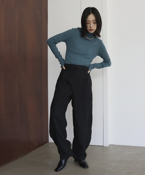 パイピングカーブパンツ（チノパンツ）｜hellam（へラム）の