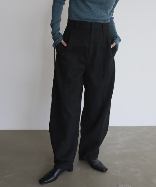 パイピングカーブパンツ（チノパンツ）｜hellam（へラム）の