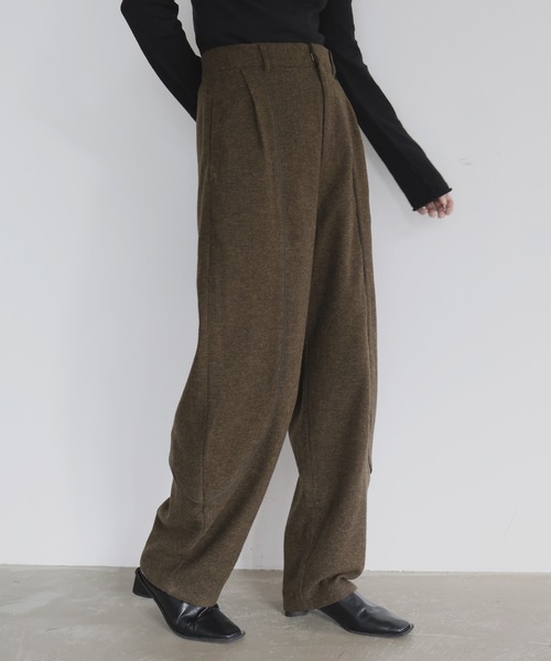 パイピングカーブパンツ（チノパンツ）｜hellam（へラム）の