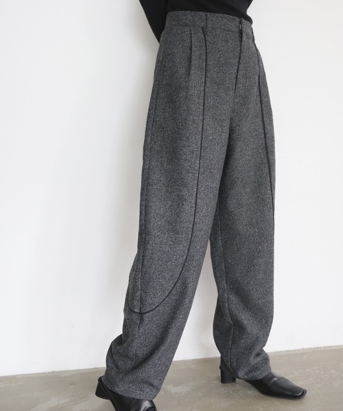 パイピングカーブパンツ（チノパンツ）｜hellam（へラム）の