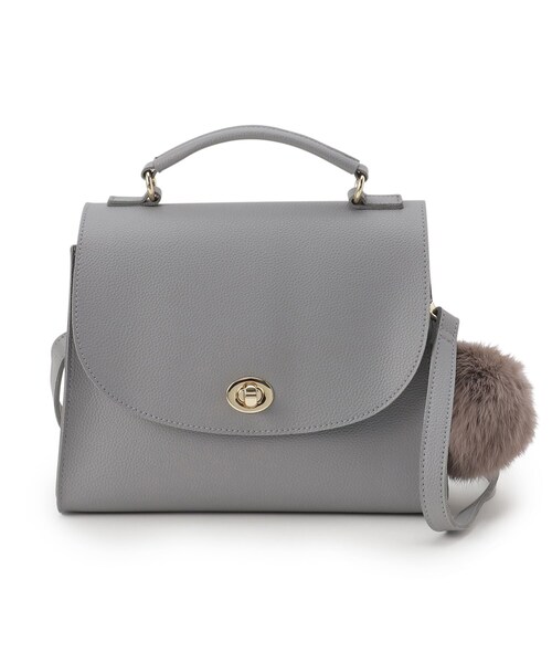 grove（グローブ）の「【雑誌掲載】フラップヒネリショルダー（ショルダーバッグ・レディース・ブラック/グレー/ライトグレー/キャメル・00）」の18枚目の写真