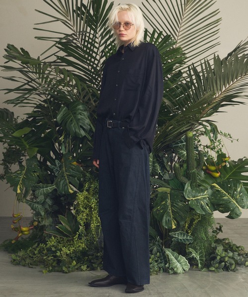 【メゾンスペシャル】デニムセットアップ　立体裁断 UNISEX》Three-Dimensional Cutting Denim Pants/立体裁断カッティング