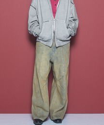 MAISON SPECIAL（メゾンスペシャル）の「《UNISEX》Three-Dimensional Cutting Denim Pants 立体裁断カッティングデニムパンツ【MAISON SPECIAL メゾンスペシャル】（デニムパンツ）」