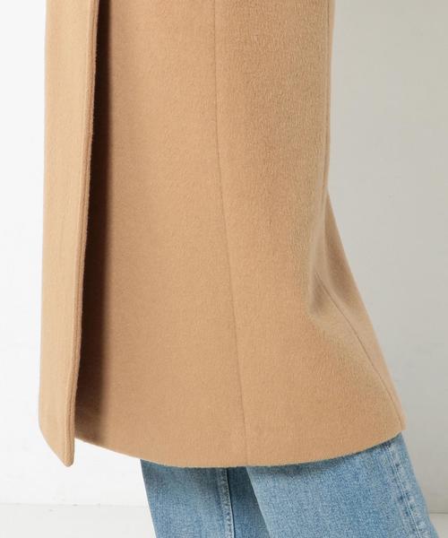 Another Edition（アナザーエディション）の「ロングコート/ AEBC 　W/P LONG CT◆（チェスターコート・レディース・ベージュ/オリーブ・MEDIUM/SMALL）」の14枚目の写真