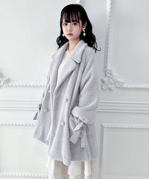【新色入荷】ラメシャギーAラインコート