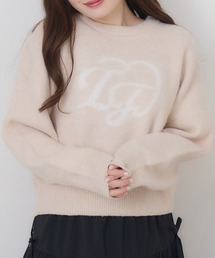 ems excite | ハートロゴ起毛NTPO(ニット/セーター)