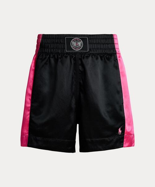 ラルフローレン ピンク ポニー サテン ボクシング ショーツ POLO RALPH LAUREN（ポロ ラルフ ローレン）の「Pink Pony