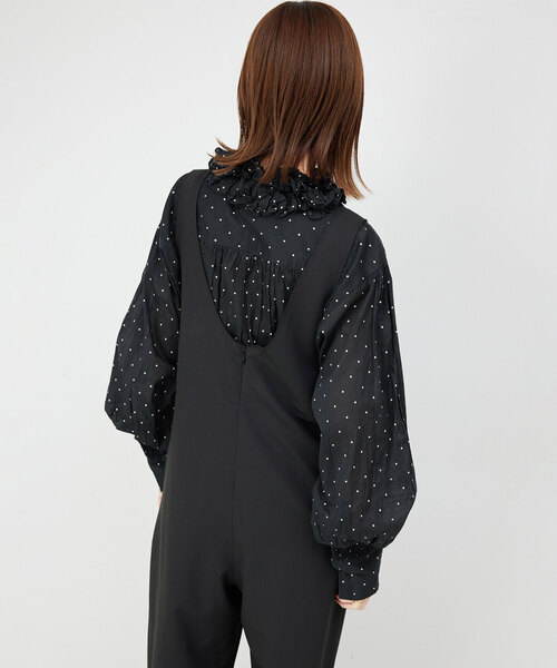 【セール】crinkle crinkle crinkle frill collar blouse CC-3025（シャツ/ブラウス）｜SLOBE IENA（スローブイエナ）