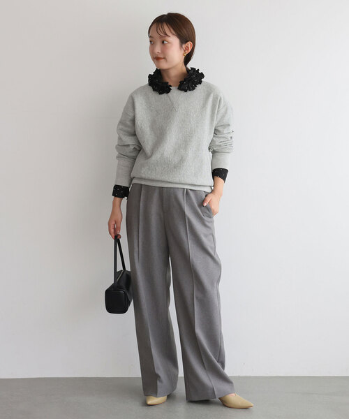 【セール】crinkle crinkle crinkle frill collar blouse CC-3025（シャツ/ブラウス）｜SLOBE IENA（スローブイエナ）