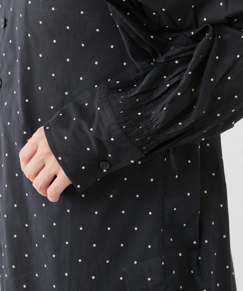 【セール】crinkle crinkle crinkle frill collar blouse CC-3025（シャツ/ブラウス）｜SLOBE IENA（スローブイエナ）