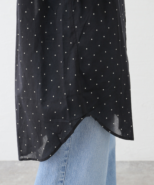 【セール】crinkle crinkle crinkle frill collar blouse CC-3025（シャツ/ブラウス）｜SLOBE IENA（スローブイエナ）