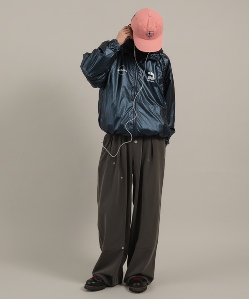 セール】スタンドネックサイド切り替えブルゾン（ブルゾン）｜Perushu