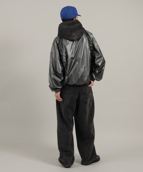 セール】スタンドネックサイド切り替えブルゾン（ブルゾン）｜Perushu