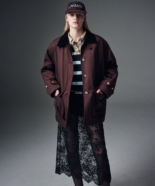 ★MARDI MERCREDI★QUILTED WORK JACKET★大人気★ QUILTED WORK JACKET（その他アウター）｜Mardi Mercredi