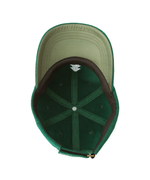 PARKS PROJECT（パークスプロジェクト）の「【PARKS PROJECT/パークスプロジェクト】j.n.r.d/WOOL MELTON 6P CAP（キャップ・メンズ・ネイビー/グリーン・FREE）」の9枚目の写真