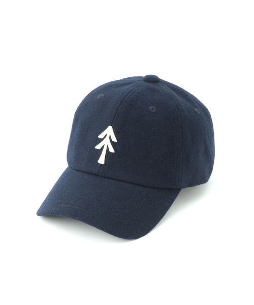 PARKS PROJECT（パークスプロジェクト）の「【PARKS PROJECT/パークスプロジェクト】j.n.r.d/WOOL MELTON 6P CAP（キャップ・メンズ・ネイビー/グリーン・FREE）」の11枚目の写真