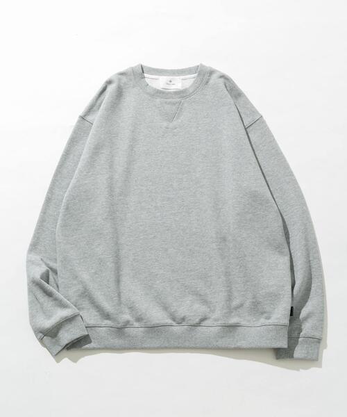 URBAN RESEARCH Sonny Label(アーバンリサーチサニーレーベル)の「ヘビーウェイトコットンベーシックスウェット(スウェット・メンズ・ブラック/グレー系その他/ライトグレー/ネイビー/チャコールグレー・MEDIUM/LARGE/X-LARGE)」の4枚目の写真