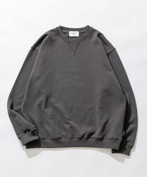 URBAN RESEARCH Sonny Label(アーバンリサーチサニーレーベル)の「ヘビーウェイトコットンベーシックスウェット(スウェット・メンズ・ブラック/グレー系その他/ライトグレー/ネイビー/チャコールグレー・MEDIUM/LARGE/X-LARGE)」の3枚目の写真
