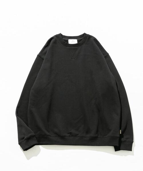 URBAN RESEARCH Sonny Label(アーバンリサーチサニーレーベル)の「ヘビーウェイトコットンベーシックスウェット(スウェット・メンズ・ブラック/グレー系その他/ライトグレー/ネイビー/チャコールグレー・MEDIUM/LARGE/X-LARGE)」の2枚目の写真