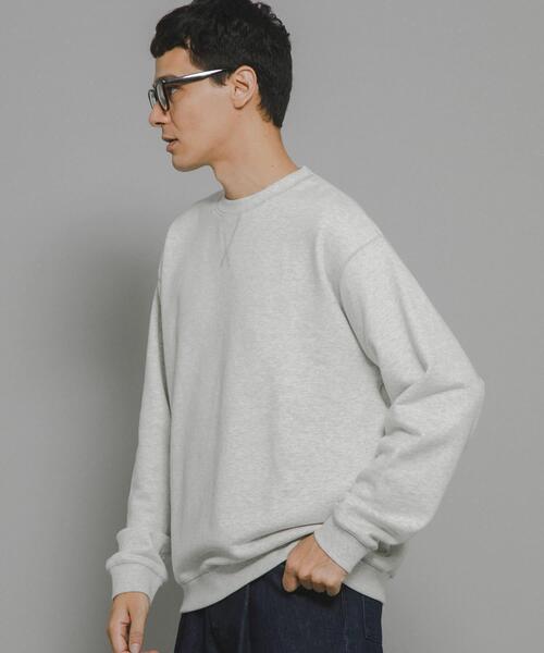 URBAN RESEARCH Sonny Label(アーバンリサーチサニーレーベル)の「ヘビーウェイトコットンベーシックスウェット(スウェット・メンズ・ブラック/グレー系その他/ライトグレー/ネイビー/チャコールグレー・MEDIUM/LARGE/X-LARGE)」の18枚目の写真