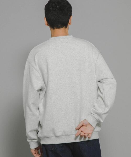 URBAN RESEARCH Sonny Label(アーバンリサーチサニーレーベル)の「ヘビーウェイトコットンベーシックスウェット(スウェット・メンズ・ブラック/グレー系その他/ライトグレー/ネイビー/チャコールグレー・MEDIUM/LARGE/X-LARGE)」の20枚目の写真