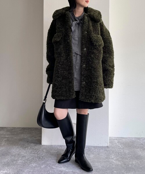 JAKKE ジャッキー DAME SHACKET COAT fredy emue（フレディエミュ）の「【WEB限定】【JAKKE