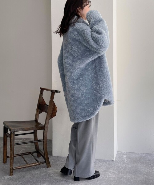 JAKKE ジャッキー DAME SHACKET COAT WEB限定】【JAKKE/ジャッキー】DAME SHACKET COAT（4-0335-6-28