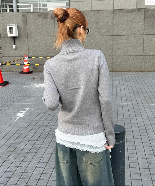 sedacle girl（セダクルガール）の「アソートドライバーズニット（ニット/セーター・レディース・アイボリー/カーキ/グレー・FREE）」の12枚目の写真