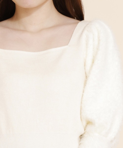 【セール】シャギースリーブニットトップス（ニット/セーター）｜REDYAZEL（レディアゼル）