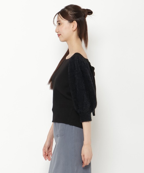 【セール】シャギースリーブニットトップス（ニット/セーター）｜REDYAZEL（レディアゼル）