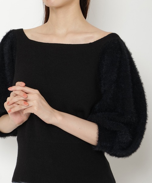 【セール】シャギースリーブニットトップス（ニット/セーター）｜REDYAZEL（レディアゼル）