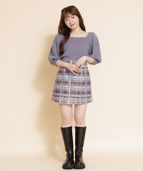 【セール】シャギースリーブニットトップス（ニット/セーター）｜REDYAZEL（レディアゼル）