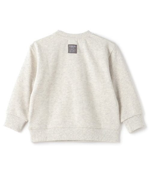 kladskap（クレードスコープ）の「働く車編みモチーフトレーナー（スウェット・キッズ・オートミール/ネイビー・80ｃｍ/90cm/100cm/110cm/120cm）」の5枚目の写真